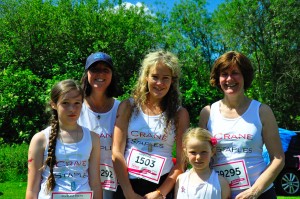 Team Crane & Staples successfully complete Race for Life