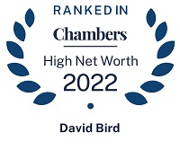 David Bird Chambers High Net Worth 2022