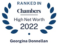 Georgina Donnellan Chambers High Net Worth 2022
