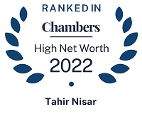 Tahir Nisar Chambers High Net Worth 2022